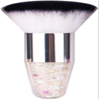 NIUBB Professional Candy Color Fluffy Powder Blush Brush Chubby Portable Seamless Cosmetic Beauty Tool for Makeup (Color : B)