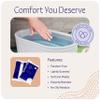 Therabath Paraffin Wax Refill - Thermotherapy - Use to Relieve Arthritis Discomfort, Stiff Muscles, & Dry Skin - for Hands, Feet, Body - Deeply Hydrates & Protects - Made in USA, 4 lb. ScentFree view 2