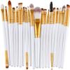 NIUBB 20 Pcs Makeup Brush Set Tool Makeup Wash for Eye Makeup Foundation Eye Shadow and Other Cosmetics Tools (Color : D) view 1
