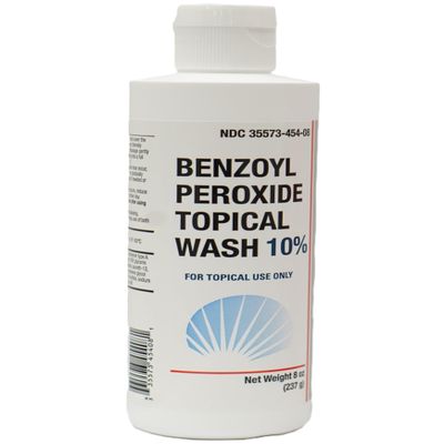 Burelpharma Benzoyl peroxide topical wash 10%