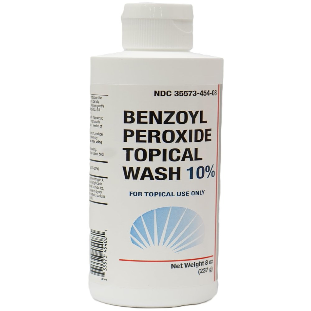 Burelpharma Benzoyl peroxide topical wash 10%