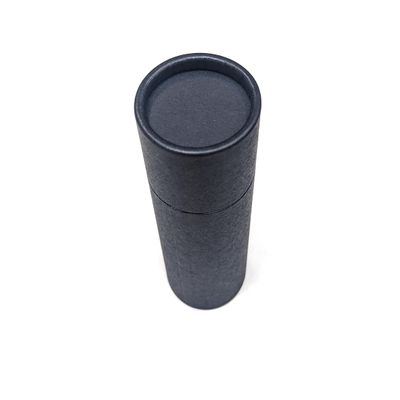 Empty Cardboard Deodorant Containers - 2.5 oz Push-up style, top-fill, reusable and biodegradable (15-Pack, Black)