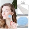 FOMIYES 2pcs Face Brush Manual Cleansing Pad Non- Handle Gentle Exfoliating and Massage for All Skin Types Random Color for Men and view 2
