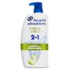 Head and Shoulders 2 in 1 Dandruff Shampoo and Conditioner, Anti-Dandruff Treatment, Green Apple for Daily Use, Paraben Free, 28.2 oz view 1