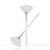 Soft 'N Style Taklon Fan Mask Brush Acid Applicator for Glycolic Peel/Masques (2, white) view 1