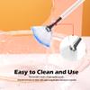 Soft 'N Style Taklon Fan Mask Brush Acid Applicator for Glycolic Peel/Masques (2, white/blue) view 4