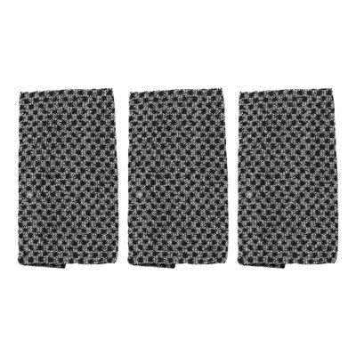 minkissy Exfoliating Bath Towel Long Strip Back Brush Shower Towel 3 Pack Gentle Massage Reusable Easy Cleaning
