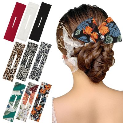 9 PCS Hair Accessories for Styling Bun Makers - Flexible Reusable French Twist Curlers for Women and Girls (Colorful)