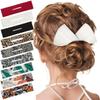 9 PCS Hair Accessories for Styling Bun Makers - Flexible Reusable French Twist Curlers for Women and Girls (Colorful) view 3