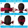 9 PCS Hair Accessories for Styling Bun Makers - Flexible Reusable French Twist Curlers for Women and Girls (Colorful) view 4