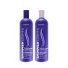 Clairol Professional Shimmer Lights Shampoo & Conditioner for Neutralizing Brassy Tones with Refreshing Blonde Hair Results, 16 fl oz, BUNDLE* view 1