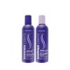 Clairol Professional Shimmer Lights Shampoo & Conditioner for Neutralizing Brassy Tones with Refreshing Blonde Hair Results, 8 fl oz, BUNDLE* view 1