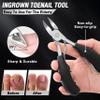 Toenail Clippers for Seniors Thick Toenails, Aucurwen Heavy Duty Toe Nail Clippers Adult Thick Nails Long Handle, Large Toenail Clippers for Thick Nails 7Pcs view 3