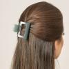 6pcs Short Hair Updo Hair Claw Women Hair Claw Clip Square Claw Clips Claw Clips for Thick Hair Small Claw Clips Hair Clips for Women Claw Clips for Short Hair Women Hair Clip view 3