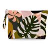 Fokongna Palm leaves Wet Bag Travel Wet Dry Bag Beach Bag Diaper Bag Wet Bag For Swimsuit Travel Makeup Bag Toiletry Bag Waterproof Large Capacity for Women Girls Mom Sister Friends Travel Gifts view 1