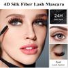 4D Silk Fiber Lash Mascara Extension - Voluminous Fiber Mascara - Waterproof & Smudge-Proof - Long-Lasting, No Flaking, No Clumping - All Day Exquisitely Full (3 Packs) view 4