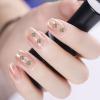 Nail Art Spider Charm Nails Charms Spider Nail Charms 100 Pcs 3D Spider Nail Art Rhinestone Nail Jewelry for Halloween DIY Craft Decoration Golden 3d Nail Charms view 4