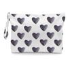 Fokongna Heart Wet Bag, For Swimsuit Travel Makeup Wet Bags for Trave Waterproof Large Capacity for Women Girls Mom Sister Friends Boho Heart Gifts Black view 1