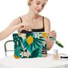Fokongna Palm Leaves Wet Dry Bag, Multipurpose Travel Cosmetics Toiletry Diaper Electronics Gift Bag, Waterproof, Multicolor, Adult Unisex view 3