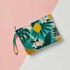 Fokongna Palm Leaves Wet Dry Bag, Multipurpose Travel Cosmetics Toiletry Diaper Electronics Gift Bag, Waterproof, Multicolor, Adult Unisex view 4