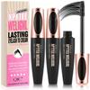 4D Silk Fiber Lash Mascara Extension - Voluminous, Waterproof & Smudge-Proof, Long-Lasting No Flaking, Natural No Clumping, All Day Exquisitely Full (2 Packs) view 1