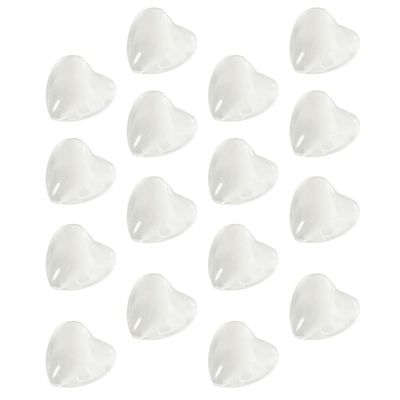 FOMIYES Nail Art Color Card Display Stand 100pcs Heart Shape Nail Display Sticks