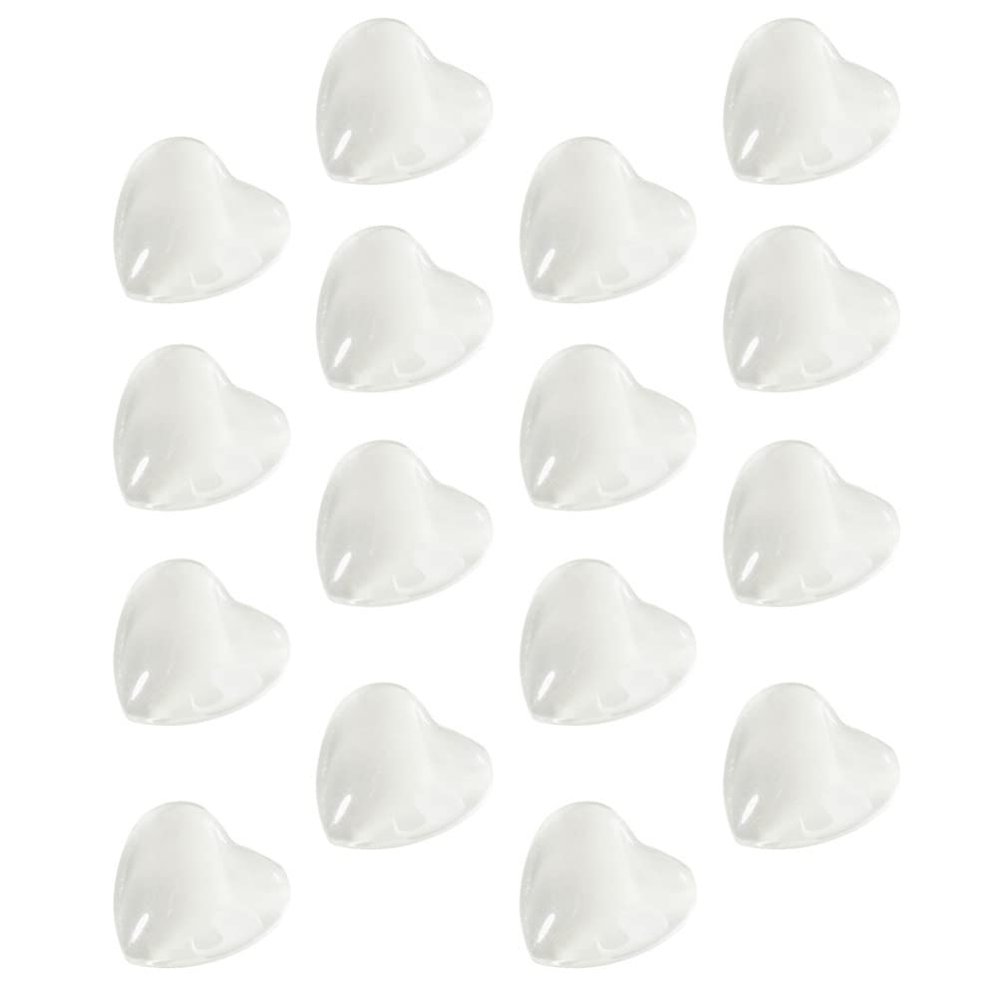 FOMIYES Nail Art Color Card Display Stand 100pcs Heart Shape Nail Display Sticks