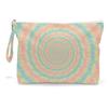 Fokongna Wet Dry Bag for Swimsuit, Travel, Beach, Diaper, Toiletry - Waterproof Large Makeup Pouch With Zipper - Women Girls Sister Friends Gifts - Starfish Sea Beach Rainbow Decor view 1