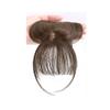 3D Air Bangs Wig Invisible Clip In Top Hair Bangs Female Natural Seamless Synthetic Hairpiece Head Top Replacement Cover Fake Bangs(light brown) view 1
