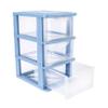 Zerodeko 1pc Transparent Makeup Storage Organizer Drawer Type Sundries Holder for Cosmetics Stationery Accessories Space-Saving Design for Desktop Use view 1
