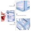 Zerodeko 1pc Transparent Makeup Storage Organizer Drawer Type Sundries Holder for Cosmetics Stationery Accessories Space-Saving Design for Desktop Use view 4