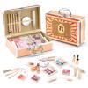 Color Nymph All In One Makeup Kit For Teenager Girls, Beginners Makeup Set For Teens Full Kit Cosmetic Set Girl Make up Kit For Girls 18 color eyeshadow 4 color Glitter & Lipgloss Blush Mirror - Red view 1