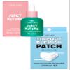I Dew Care Hydrocolloid Acne Pimple Patch - Timeout Blemish Chin & Cheeks + Face Serum - Juicy Kitten | Purifying Power-Green Korean Skincare with Niacinamide, 1.01 Fl Oz Bundle view 1