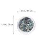 Lurrose 12 Eye Shadow Glitter Palette Luminous Sequins Gel Safe Face Makeup Glitter Festival view 2