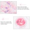 Lurrose 12 Eye Shadow Glitter Palette Luminous Sequins Gel Safe Face Makeup Glitter Festival view 3