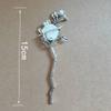 Chinese Style Full Moon Pearl Hair Sticks Ladies Pearl Female Headdress Women Hair Fork Fashion Jewelry(A) view 4