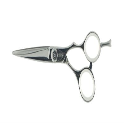 Cricket Logo Gold Series Pro Hair Cutting Scissors, 5.25" - Hair Scissors for Professionals & Barber, Convex Edge Blade, Forged Stainless Steel, Adjustable Tension, Ergonomic Grip