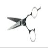 Cricket Logo Gold Series Pro Hair Cutting Scissors, 5.25" - Hair Scissors for Professionals & Barber, Convex Edge Blade, Forged Stainless Steel, Adjustable Tension, Ergonomic Grip view 2