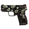 MightySkins Glossy Glitter Skin Compatible with Springfield XDS 3.3 - Nighttime Skulls | Protective, Durable High-Gloss Glitter Finish | Easy to Apply, Remove, and Change Styles | Made in The USA view 1