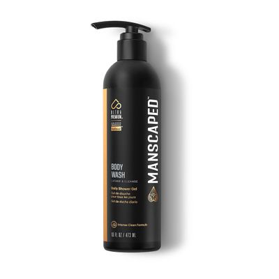 MANSCAPED Mens UltraPremium Refined Body Wash, Luxurious Clean Formula Infused with Aloe Vera and Sea Salt, Refreshing and Nourishing Daily Shower Gel for Hydrating Skin, (16 oz)