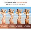 Glossiva Self Tanning Drops - Sunless Tan for a Sun-Kissed Bronze - Beauty Skin Self Tanner - Gradual Glow for Face and Body - Long-Lasting for a Week, 1.01 Fl Oz view 2