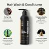 MANSCAPED 2 In 1 Shampoo & Conditioner, UltraPremium Formula Infused with Sea Kelp, Coconut Water, Aloe for Nourishing and Hydrating Hair (16 oz Aluminum Bottle) view 2