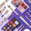 Color Nymph Makeup Gift Set For Teens, Full Kit With Make Up Kits Beginner Makeup Sets with Paper Exquisite Purple Cosmetics Box 2 Eyeshadow Palettes, Mascara, Lipstick, Lipgloss Makeup Set Brushes view 3