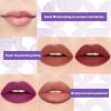Color Nymph Makeup Gift Set For Teens, Full Kit With Make Up Kits Beginner Makeup Sets with Paper Exquisite Purple Cosmetics Box 2 Eyeshadow Palettes, Mascara, Lipstick, Lipgloss Makeup Set Brushes view 4