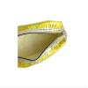 7" Iridescent Rectangle Cosmetic Pouch w/Zipper Closure (Gold) view 2