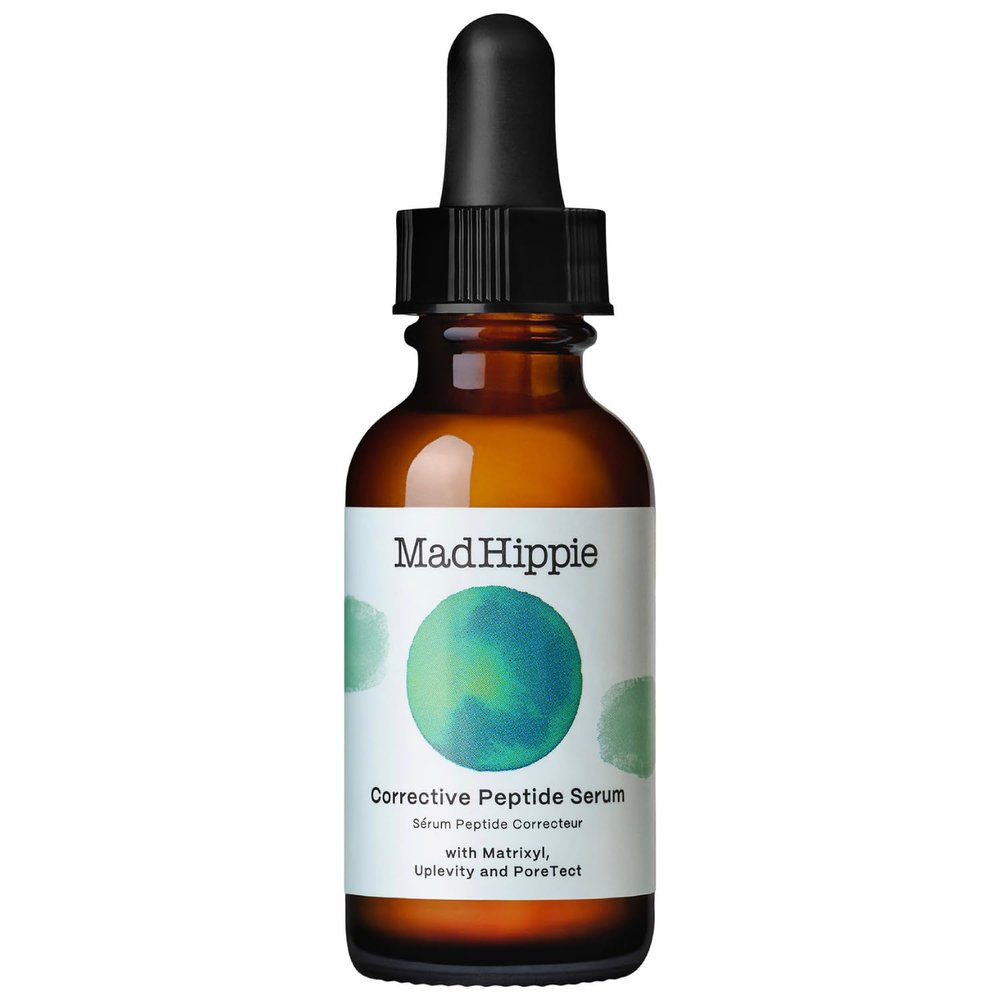 Mad Hippie Corrective Peptide Serum for Face Skin-Tightening Collagen Peptides, Anti-Wrinkle Essentials, 1.02 Fl Oz