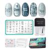 Maniology Sun & Sand Nail Stamping Starter Kit | Beach-Themed & Summer Nail Art, Refreshments & Fruit Drinks Designs DIY Manicures  Includes Stamping Plate, Polish, Top Coat, Stamper & Scraper Card view 1