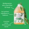 Brittanie's Pure Organic Castile Liquid Olive Oil Soap Refill, Rosemary Peppermint, 1 Gallon | Face, Body Wash, Dishes, Pets & Laundry | Vegan & Gluten Free Non-GMO view 4
