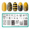Maniology Busy Bees Nail Stamping Starter Kit | Spring-Themed Nail Art, Honeycomb & Bee Designs for DIY Manicures  Includes Stamping Plate, Polish, Top Coat, Stamper & Scraper Card view 2