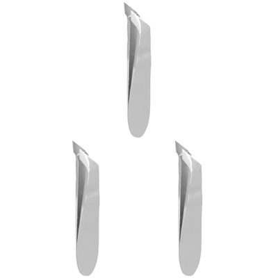 FRCOLOR 3pcs Portable Stainless Steel Cuticle Pusher and Dead Skin Remover for Manicure and Pedicure Easy to Use Nail Trimmer Tool for Home and Salon Professional Grade Nail Care